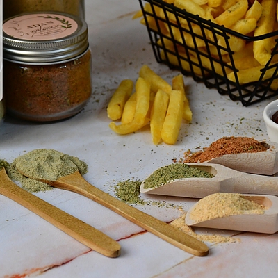 ادویه سیب زمینی (پیاز جعفری)